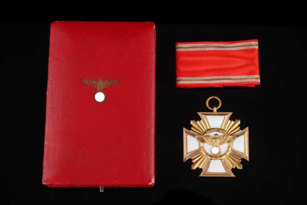 Plötz, Max - NSDAP Long Service Award 3rd Class (19) in case - "Alter Kämpfer"