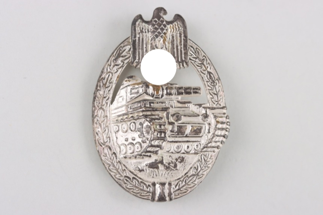 Tank Assault Badge in Silver "O.Schickle"