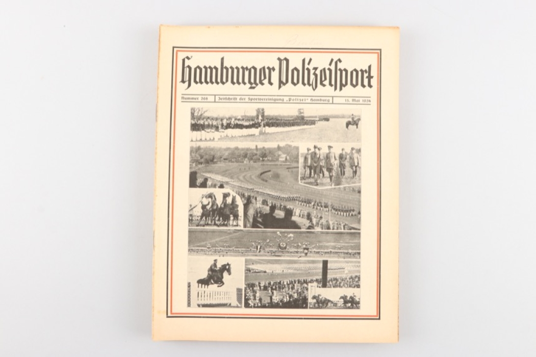 Hamburger Polizei Sport Magazines