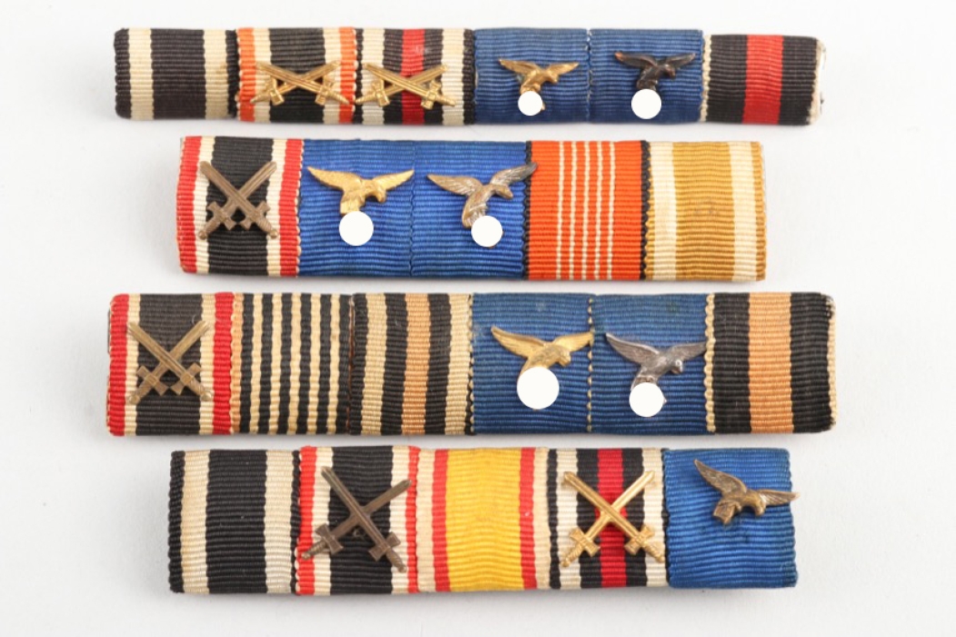 Four ribbon bars Luftwaffe