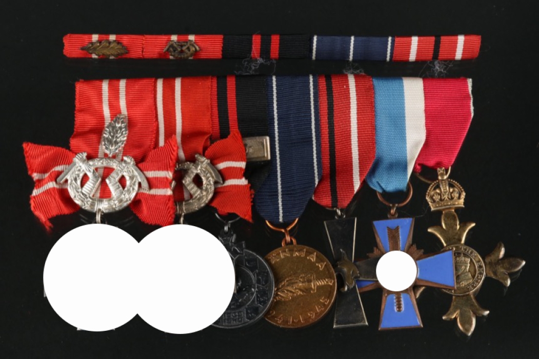 Finland - Medal Bar of a WWII Veteran
