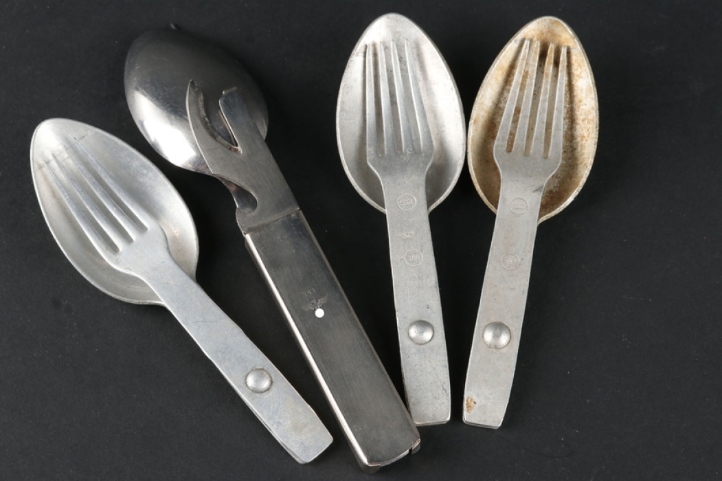 4 Sets of Wehrmacht cutlery