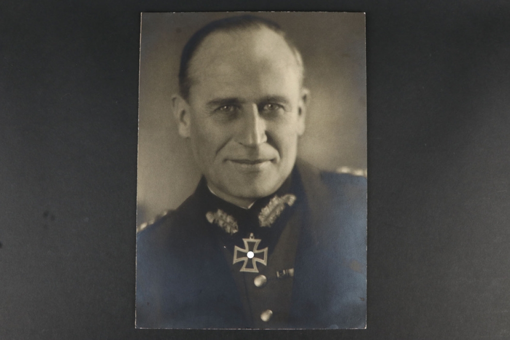 Potrait Photo - General der Pz.Tr. Friedrich Kirchner