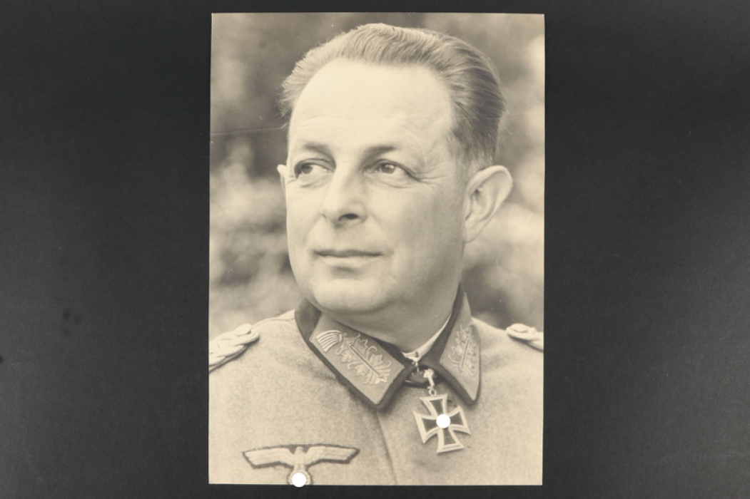 Portrait photo - Eccard Freiher von Gablenz Generalleutnant u. Divisionskom.