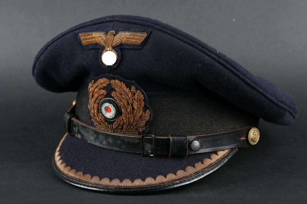 Kriegsmarine visor cap for officers