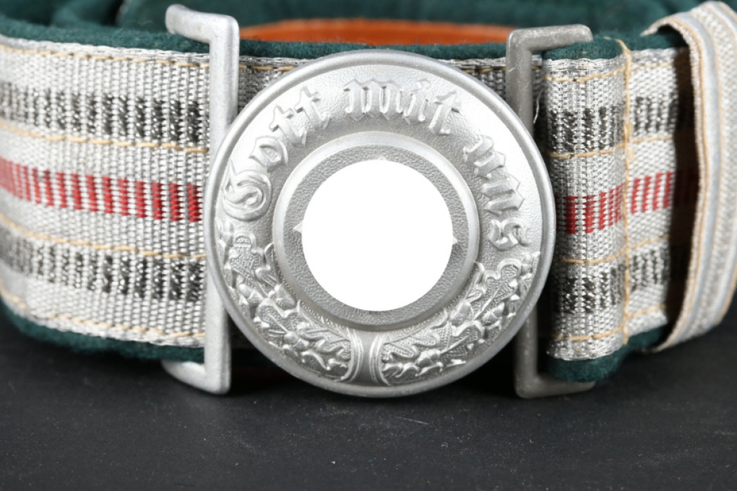 Polizei parade belt and buckle "Gott mit uns" (officer)