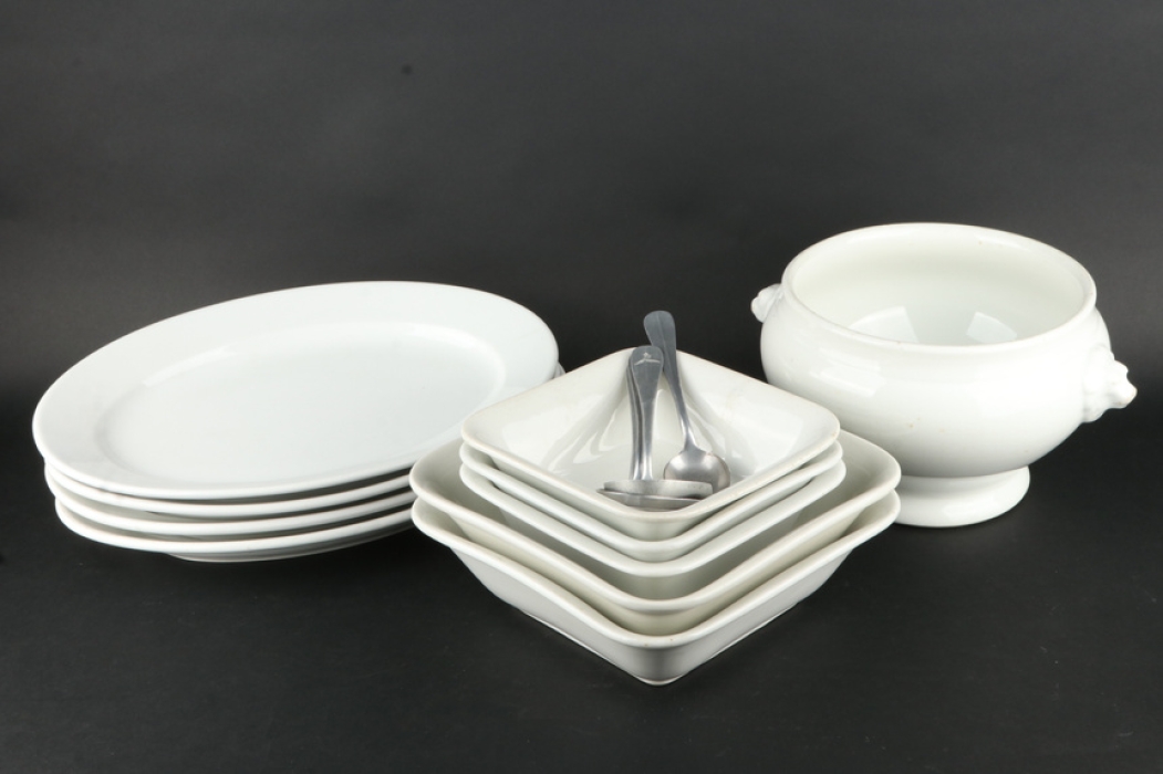 9 Luftwaffe Serving Plates and bowls